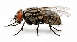 Vliegen — Musca domestica